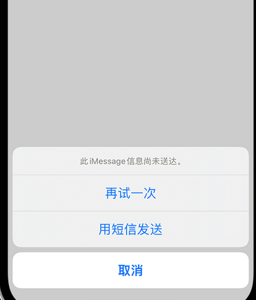 万泉镇apple维修iPhone上无法正常发送iMessage信息