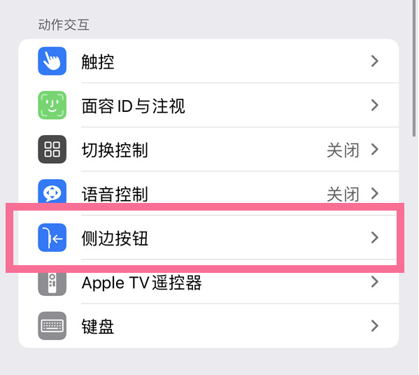 万泉镇苹果14维修店分享iPhone14 Plus侧键双击下载功能关闭方法 